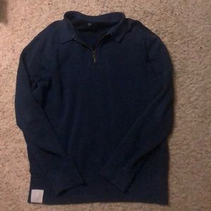 Polo navy blue quarter zip jacket